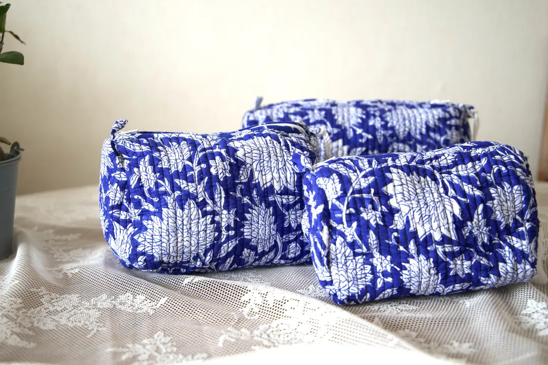 Trousse de toilette matelassée Neelam