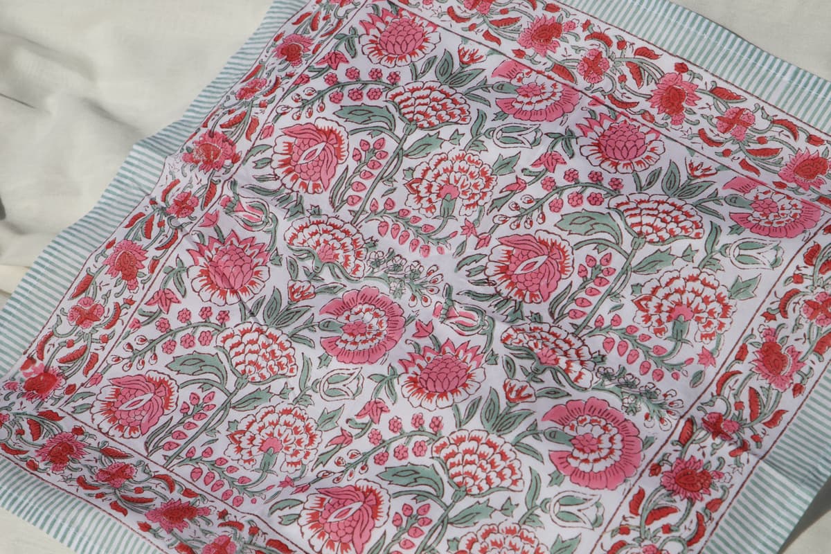 Mini foulard carré coton
